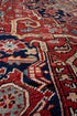 Antique Heriz Area Rug (8' x 11')